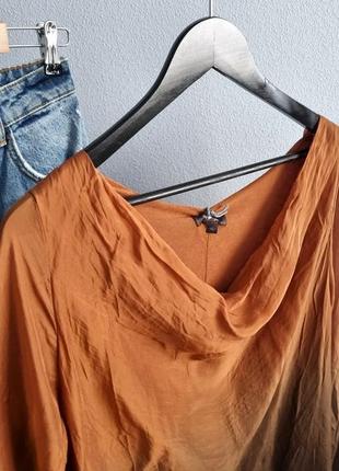 Шелковая удлиненная блуза2 фото