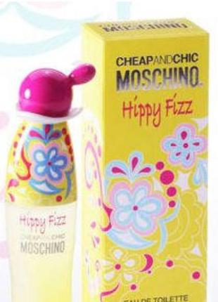 Жіноча туалетна вода moschino cheap and chic hippy fizz (купити жіночі парфуми москіно чіп, краща ціна) aat