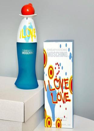 Духи moschino i love