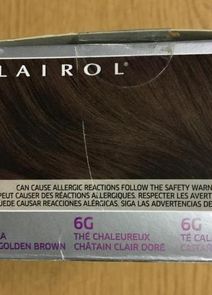 Фарба для волосся clairol , 6g2 фото