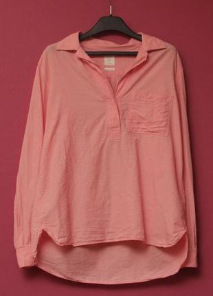 Gap рр m блуза трансформер из хлопка и льна