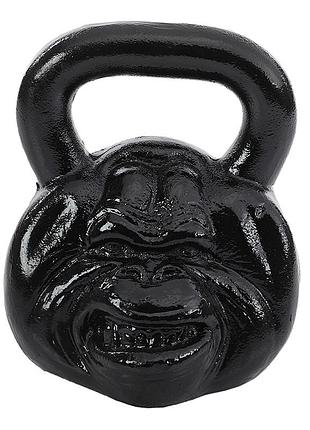 Гиря чугунная окрашенная monkey ta-9930 25кг черный (56363248), zelart