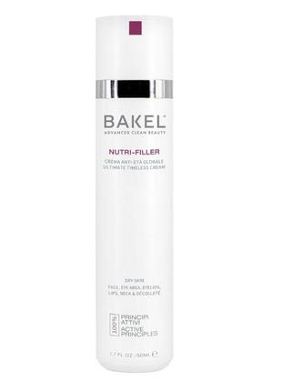 Bakel nutri-filler 4 ml ultimate anti-ageing cream - сухая кожа
лицо, область вокруг глаз, веки, губы, шея и декольте1 фото