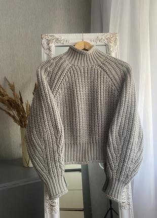 Светр h&m з вмістом шерсті