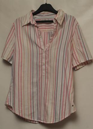 Tommy hilfiger 10 m-l блуза из хлопка1 фото