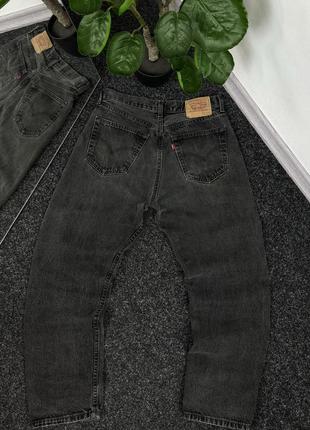 Levi's 508 vintage baggy мужские джинсы серые1 фото