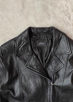 Черная натуральная кожаная длинная куртка пиджак кожаный косуха женская батал большого размера7 фото