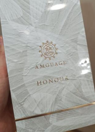 Филигранный аромат для мужчин honour man amouage