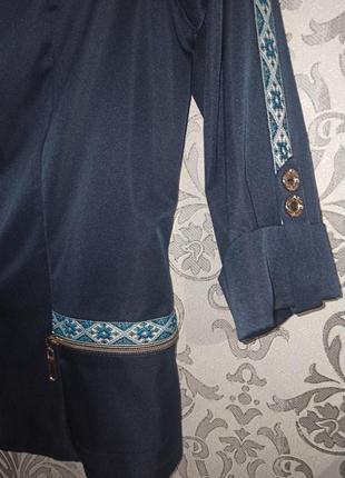 Пиджак с элементами вышивки, размер 445 фото