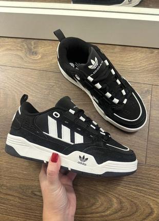 Крутые кроссовки adidas adi2000 black чёрные унисекс 36-46 р