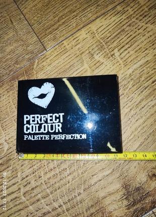 Ралетка теней, румяна для макияжа perfect colour