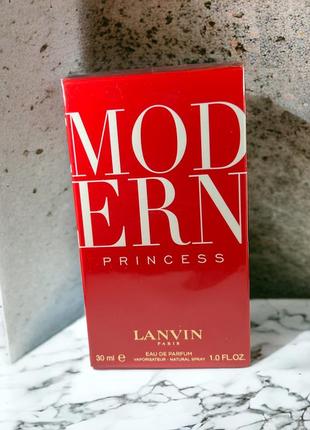 Lanvin modern princess парфюмированная вода 30 мл оригинал