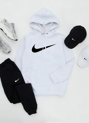 Не кошлатиться ❗️ теплий спортивний костюм на флісі nike