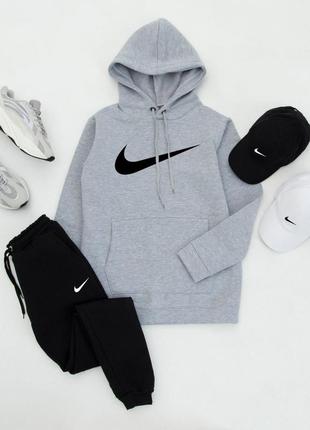 Не кошлатиться ❗️ теплый спортивный костюм на флисе nike