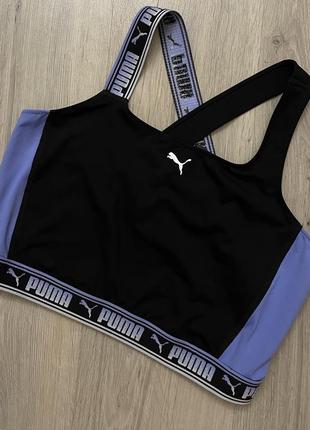 Топ puma strong branding tank1 фото