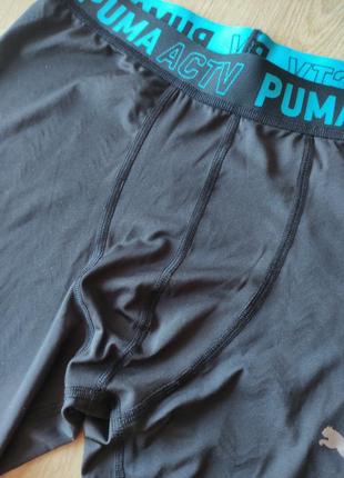 Мужские спортивные компрессионные тайтсы шорты puma, оригинал , m4 фото