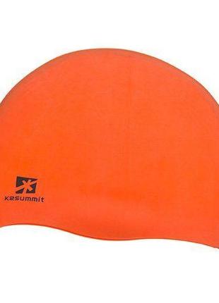 Шапочка для плавания k2summit pl-1663  оранжевый (60429459)