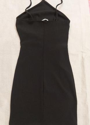 Кардиган черное / платье мини3 фото