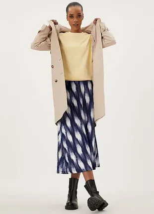 Новая с биркой юбка плиссе летний трикотаж 18