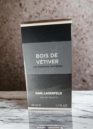 Karl lagerfeld bois de vetiver соловіча туалетна вода 50 мл