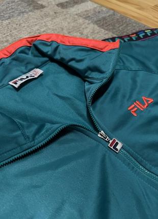 Винтажная олимпийка fila. оверсайз. old school