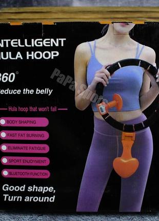 Розумний масажний обруч intelligent hula hoop, з лічильником5 фото