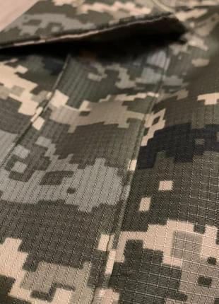 Зимові піксельні водонепроникні військові штани softshell6 фото
