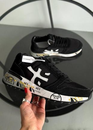Premiata mick black white 5