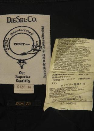 Diesel co m рубашка из хлопка внутренний карман9 фото