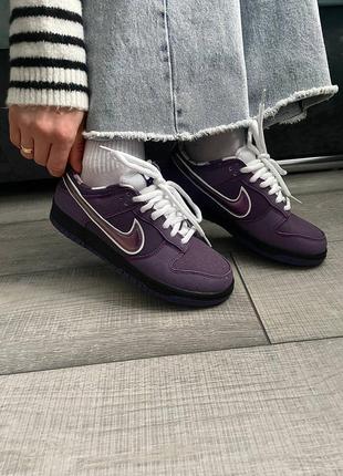 Nike sb dunk low pro qs 'purple lobster'