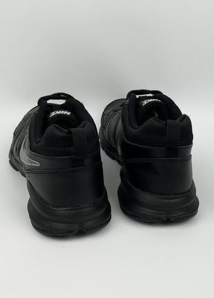 Шкіряні кросівки nike t-lite xi 616544-007 оригінал чорні захищені розмір 453 фото