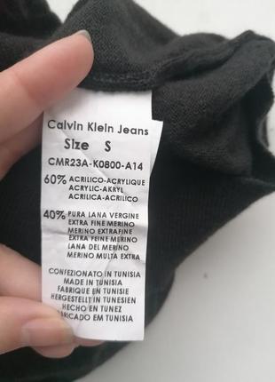 Свитер в ромбы calvin klein jeans оригинал (к003)6 фото