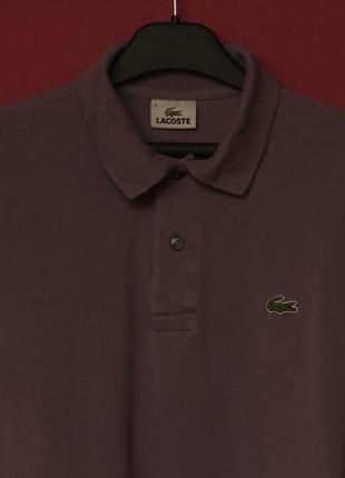 Lacoste 2 m-l поло из хлопка пике3 фото