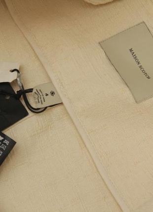 Scotch &amp; soda рр 4 m куртка из фактурного хлопка на манер плетений missoni7 фото