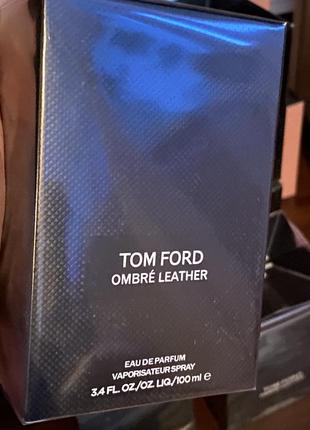 Ombre leather tom ford 100ml eau de parfum том форд омбрэ кожа мужские стойкие духи1 фото