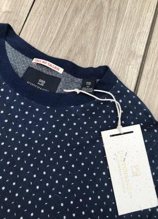 Светр scotch & soda реглан кофта свитер лонгслив стильный  худи пуловер актуальный джемпер тренд