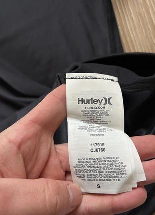 Мужская гидро футболка с защитой от солнца hurley pro6 фото