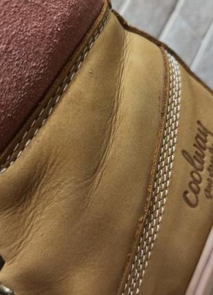 Демисезонные ботинки из нубуковой кожи coolway9 фото