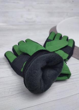 Дитячі зимові рукавиці для хлопців - краги лижні непромокаючі