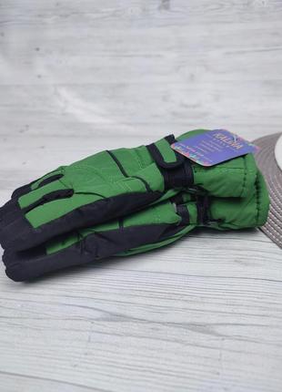 Дитячі зимові рукавиці для хлопців - краги лижні непромокаючі