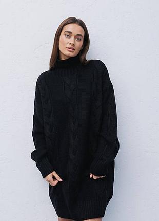 Турция туника синий, черный, розовый цвет