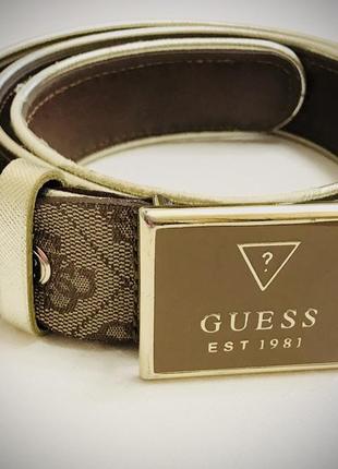 Золотой пояс guess оригинал2 фото