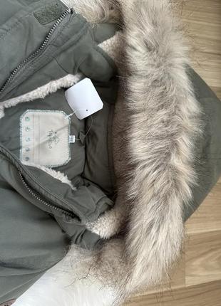 Новая качественная зимняя куртка / парка topolino( нитевичка )7 фото