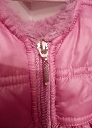 Зимовий комплект куртка та напівкомбінезон4 фото
