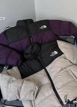 Стильная теплая куртка the north face