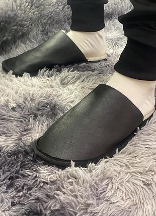 Комнатные мужские тапочки