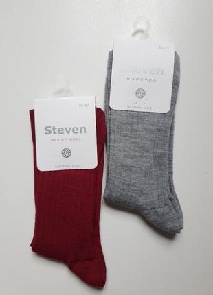 Жіночі тонкі вовняні шкарпетки steven