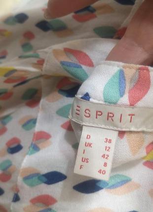 Рубашка с принтом в ромбик esprit7 фото