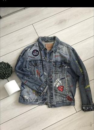 Джинсовый пиджак levi’s