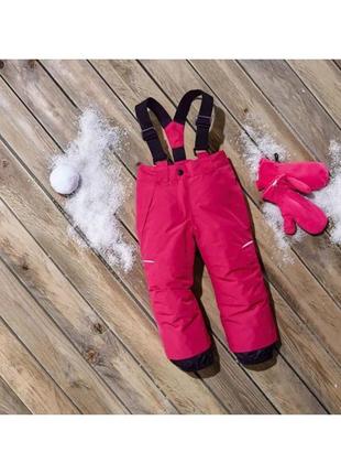 Лыжный костюм термо lupilu на девочку (86-92)6 фото